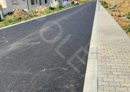 asfaltová cesta na ul. Orechová dokončená
